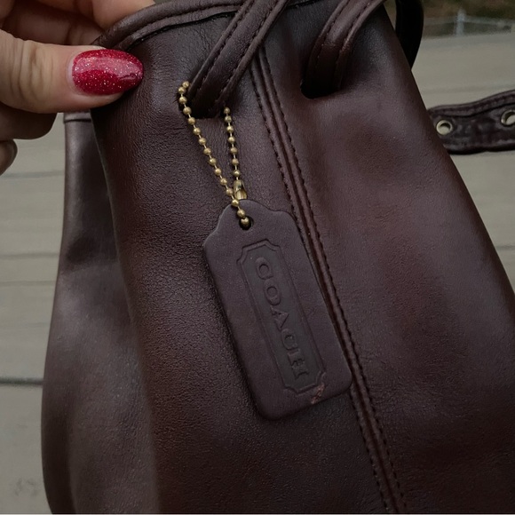 Coach 9165 vintage brown leather bucket bag - Picture 10 of 16